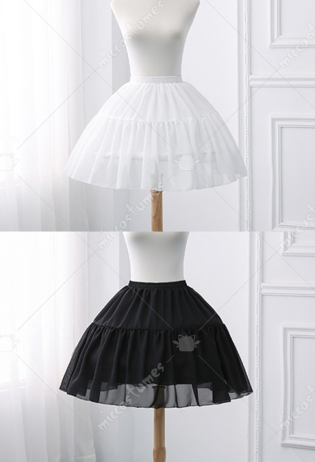 Women Petticoat Lolita Short Skirts Tutu Crinoline Underskirt