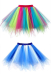 Tutu Jupe Bouffante Colorée en Gaze Style Princesse pour Adulte B