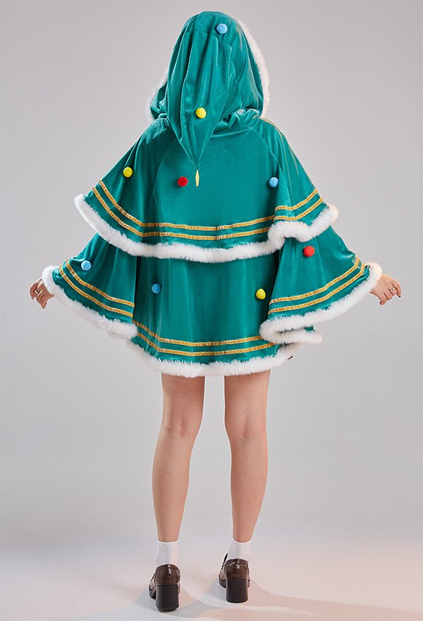 PIXOLE Cape à Capuche Imprimé Baseball De Feu - Cosplay Halloween Noël 150cm