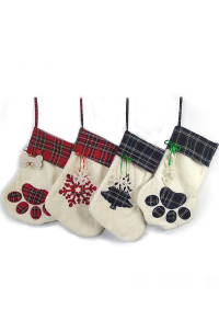 Christmas Stocking Kawaii Xmas Hanging Stocking Decoration Gift Bag Party Supplies