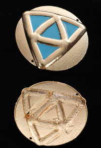 The Legend of Zelda Cosplay Accessory Round Metal Brooch