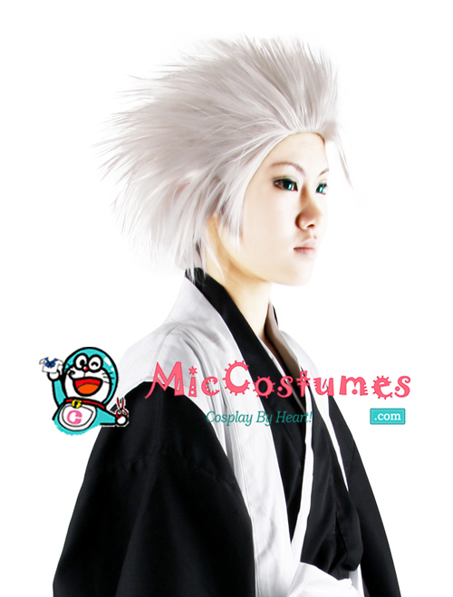 Bleach死神 十番隊隊長日番谷冬獅郎cosplay假髮