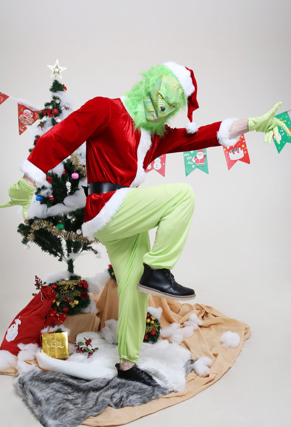 Christmas Habit Noel Homme Festive Claus Costume – Elegance And Magic For  Your End-of