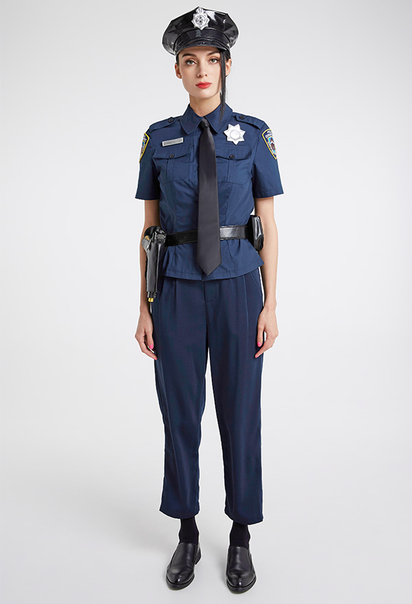 blue dress for baby girl Plus Flirty Cop Costume, Sexy Plus Size Costumes