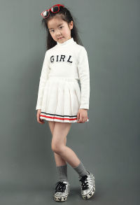 Child Cheerleader Costume DIY Letter Symbol Logo