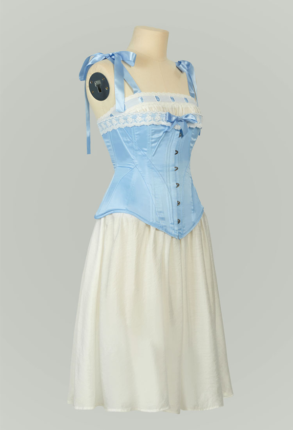 blue and white renaissance dress Isla Dresser main image 0