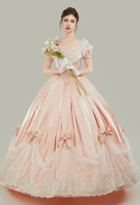 Women Renaissance Medieval Costume 18th Century Victorian Ball Gown Dress for Halloween