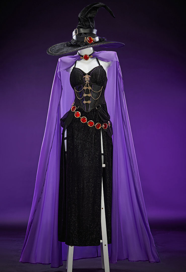Raven Derivada Halloween Bruja Cosplay Costume Superheroe