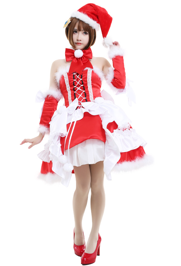 Cosplay Robe Migonne et Sexuel pour Noël