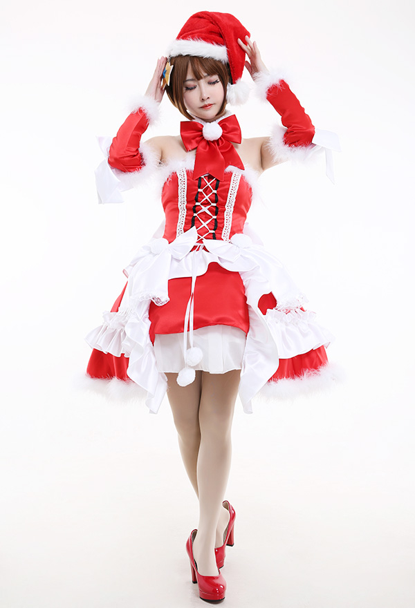 Cosplay Robe Migonne et Sexuel pour Noël