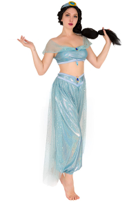 Princess of Agrabah Cosplay Costume Inspired by Princess Jasmine