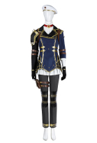 Arcane LOL Caitlyn Cosplay Costume Jacket Pants with Inner Top Hat
