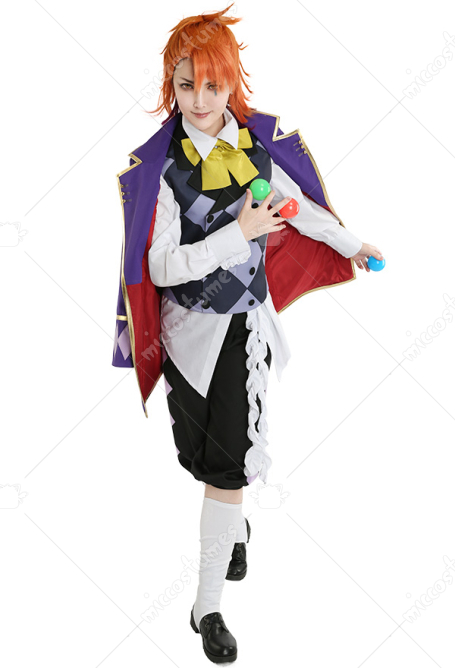 Black Butler Kuroshitsuji Costume de Cosplay Joker Noah's Ark Circus