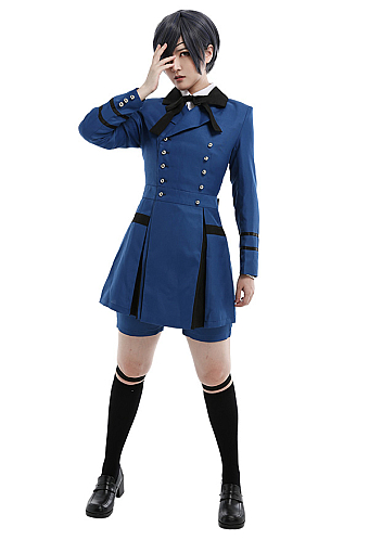 GO2COSY Anime Black Butler (Kuroshitsuji) Cosplay Hoodie - Fleece Jacket Costume Sweatshirt - View #3
