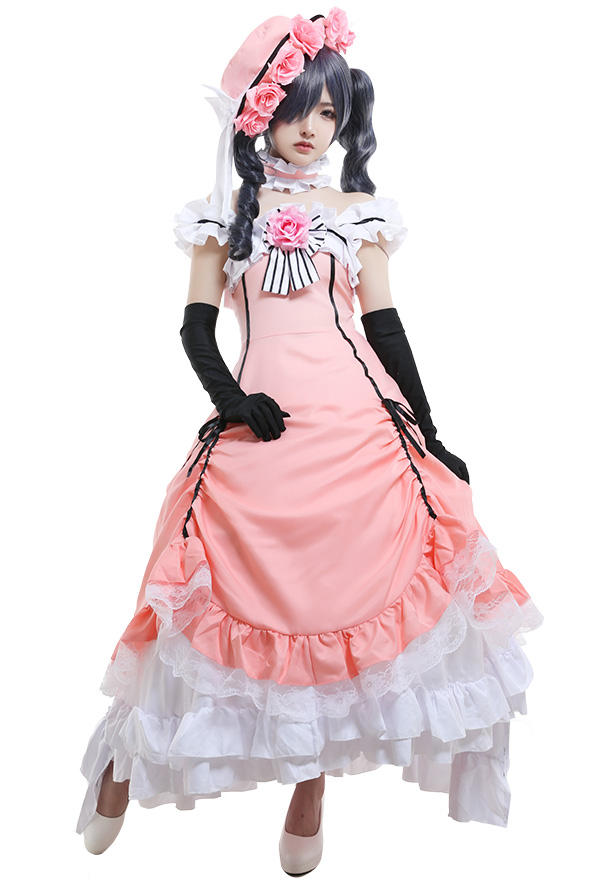 Black Butler Costume de Cosplay Ciel pour Femme