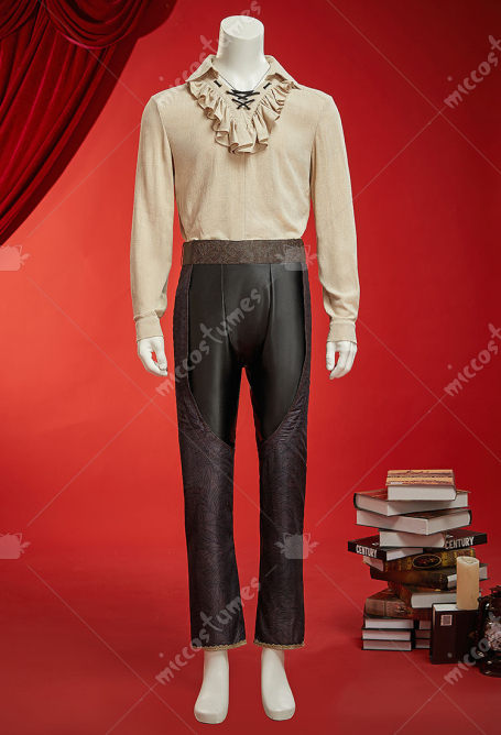 Baldur's Gate Astarion Cosplay Outfit Camp Clothing Medieval Costume