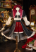 BanG Dream! Ave Mujica Wakaba Mutsumi Mortis Cosplay Costume White Shirt and Skort with Cape and Stockings
