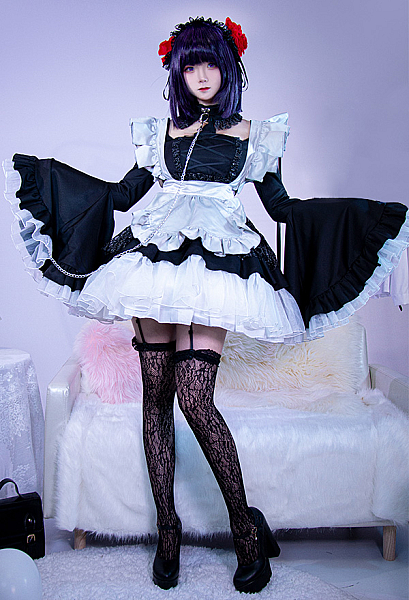 My Dress Up Dear Doll Shizuku-tan Cosplay Costume Kawaii Maid Outfit
