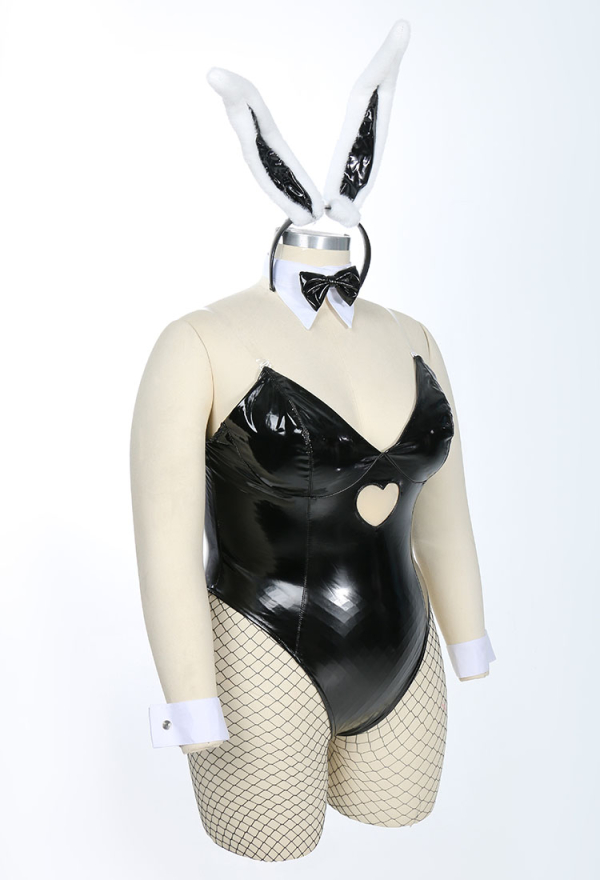 Bunny Girl Bodysuit One-Piece Bunny Girl Lingerie - Plus Size Sexy