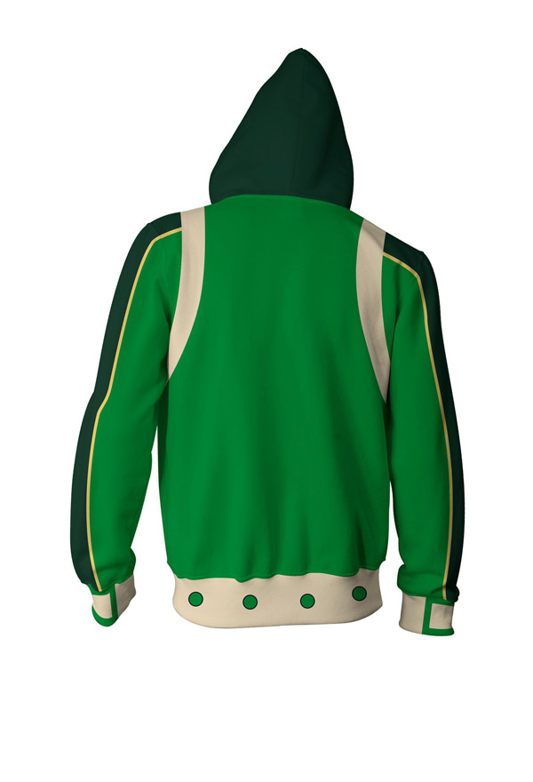 My Hero Academia Froppy Bedruckt Tsuyu Asui Kapuzenpullover Hoodie Cosplay Jacke