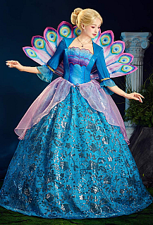 barbie swan lake dress Odette Blue Pink Gown Cosplay Costume - Princess for Women Pink Color:Burgundy Wine luxury dark green dress beach wedding dresses with