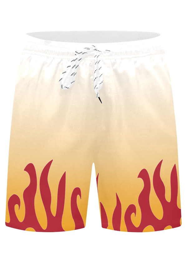 Flame Sommer Hosen Strand Kurze Hose Sommerurlaub Shorts