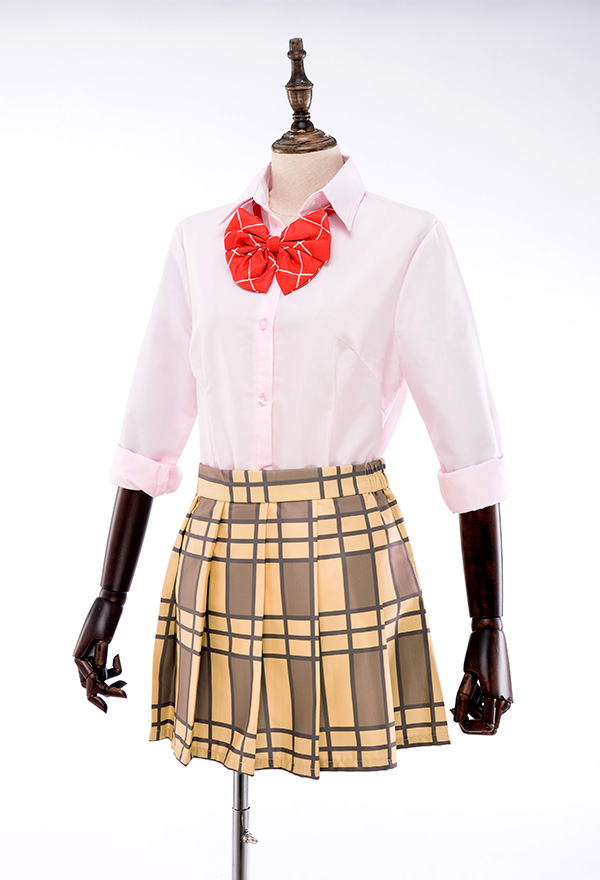 柑橘味香氣cos服藍原柚子藍原芽衣校服學生制服套裝角色扮演服裝