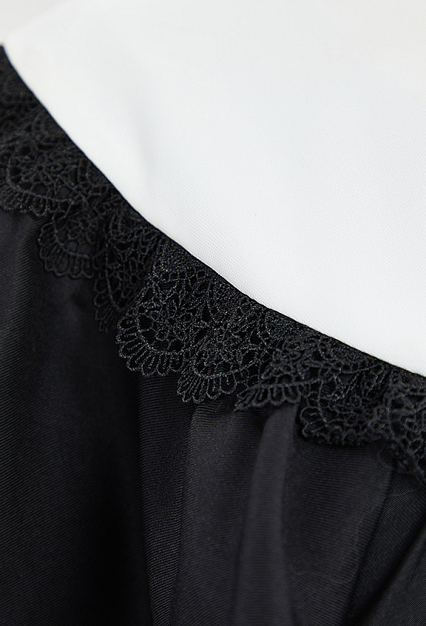 Disfraz unisex de monja, vestido negro, cinturón de hábito, cruz, Halloween, hombres y mujeres Disfraz unisex de monja, vestido negro, cinturón de hábito, cruz, Halloween, hombres y mujeres