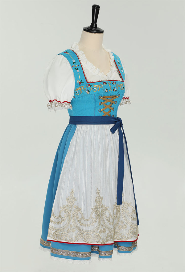 Generisch Dirndl Chemisier Dirndl Pour Femme - Jupe