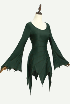Mysterious Elegant Elf Dress Renaissance Traditional Irish Dress Fairy Halloween Party Costume