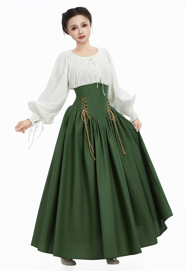 Edwardian Era Renaissance Style Victorian Clothing - Medieval Cosplay | Top  Quality Halloween Outfit for Sale