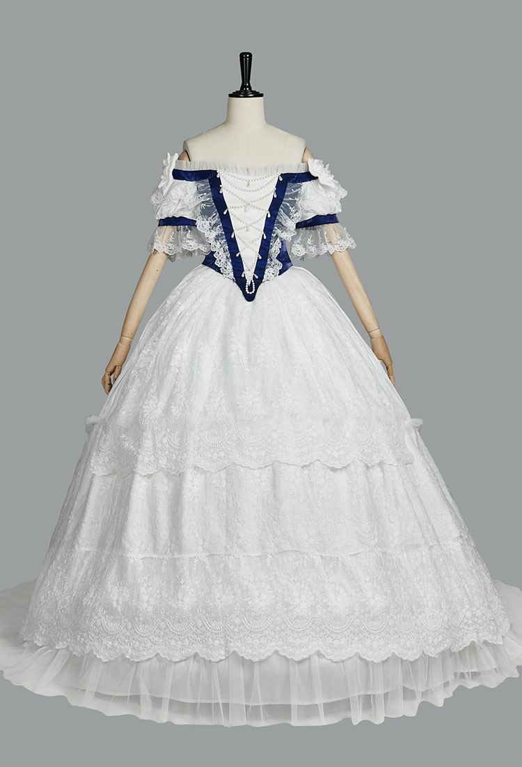 Renaissance Medieval Sisi Princess Dress Victorian Ball Gown 18th Century Dress