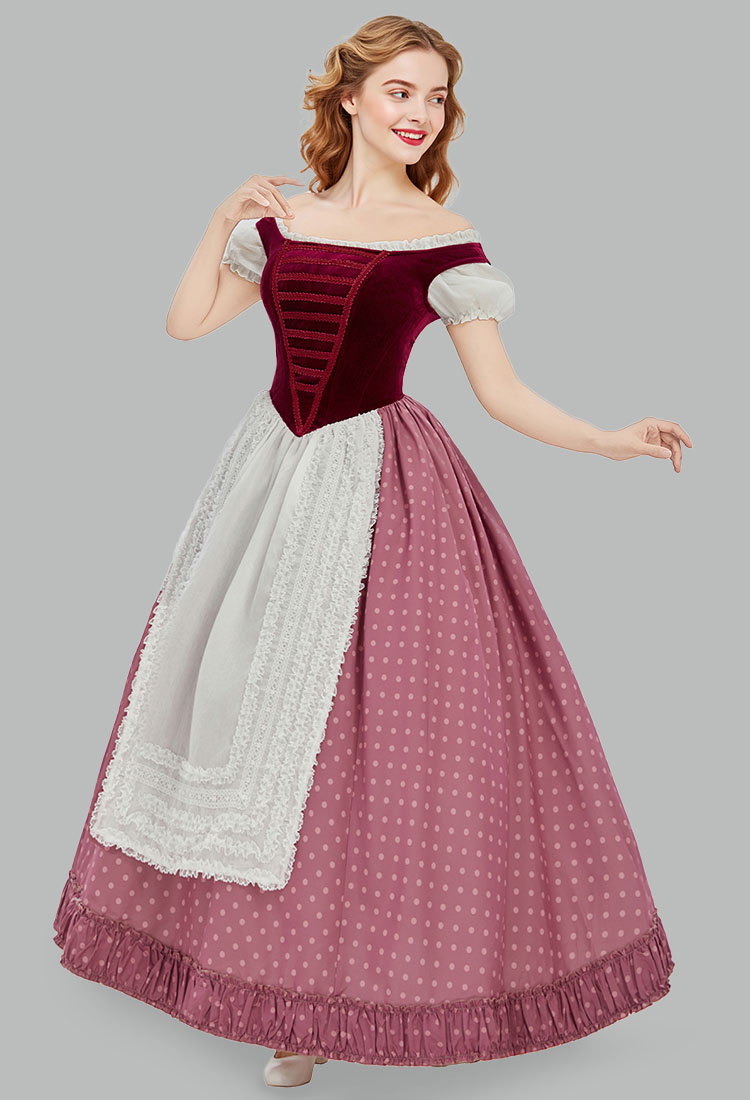 Medieval Costume Princess Sisi Munich Oktoberfest Dirndl Dress German Bavarian Costume