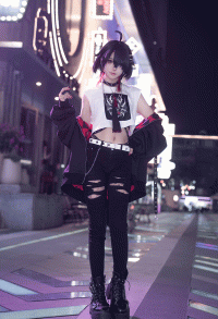 Ikezaki Misa Shinoshima Raise Cosplay Costume Vest and Jacket with Pants and Hat