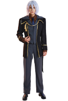 Bebop Vicious Cosplay Costume Coat and Trousers Set with Shirt and Vest