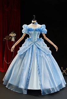 Déguisement Princesse Aurore (Belle Au Bois Dormant) - Robe Tulle + Accessoires - Taille 100 à 150 - Pour Fête, Noël, Carnaval