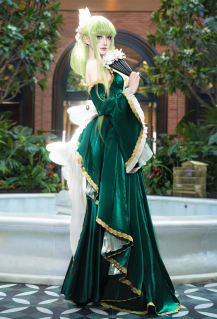 Code Giasu C.C. Lost Stories Cosplay Dress - Anime Cosplay | Top Quality  Outfits for Sale