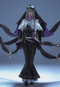 Code Giasu C.C. Lost Stories Cosplay Costume Dress with Crown and Veil