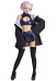 Call of the Night Nazuna Nanakusa Cosplay Costume Cutout Crop Top and Shorts with Coat and Socks
