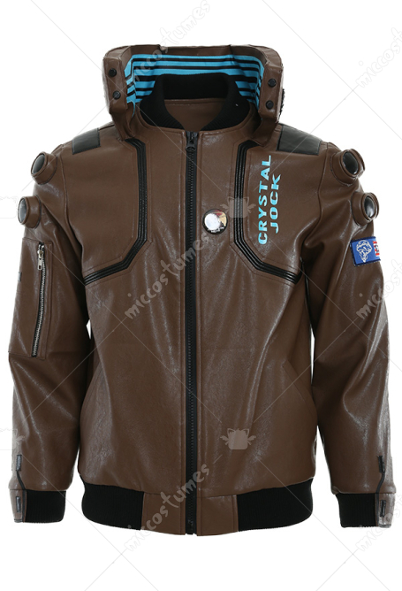 Cyberpunk 2077 V Women Coplay Costume Leather Jacket