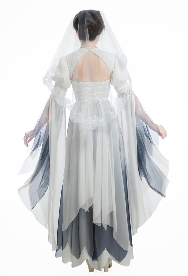 corpse bride dress Emily Corpse Bride Dress inspired Corpse Bride Emily Costume for Women main image 1