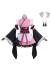 Cosmic Princess Kaguya Komazawa Noi Cosplay Costume Dress with Sleeves and Obi