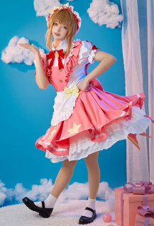 Card Master Sakura Sakura Kawaii Lolita White Dress - Anime