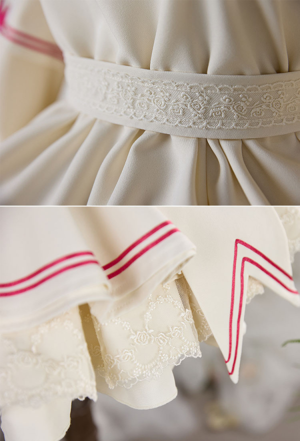 Card Master Sakura Sakura Kawaii Lolita White Dress - Anime