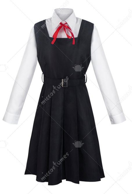 Chainsaw 2 Asa Mitaka Cosplay Costume Uniform Set