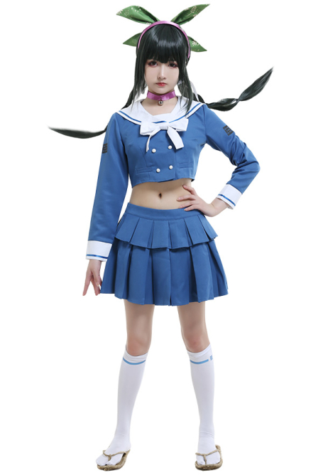 Danganronpa V3: Killing Harmony Tenko Chabashira School Uniform Full Set Cosplay Costume