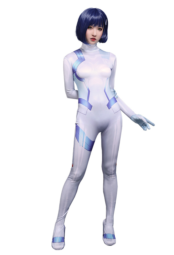 3D Printed DARLING in the FRANXX Ichigo Cosplay Plugsuit Bodysuit Jumpsuit Costume