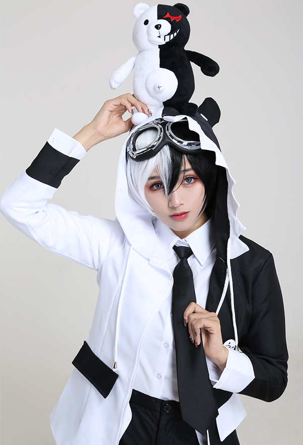 Danganronpa Costume de Cosplay Monokuma Uniforme pour Homme