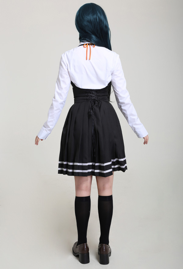 Danganronpa V3 Killing Harmony Costume de Cosplay Tsumugi Shirogane Uniforme Scolaire