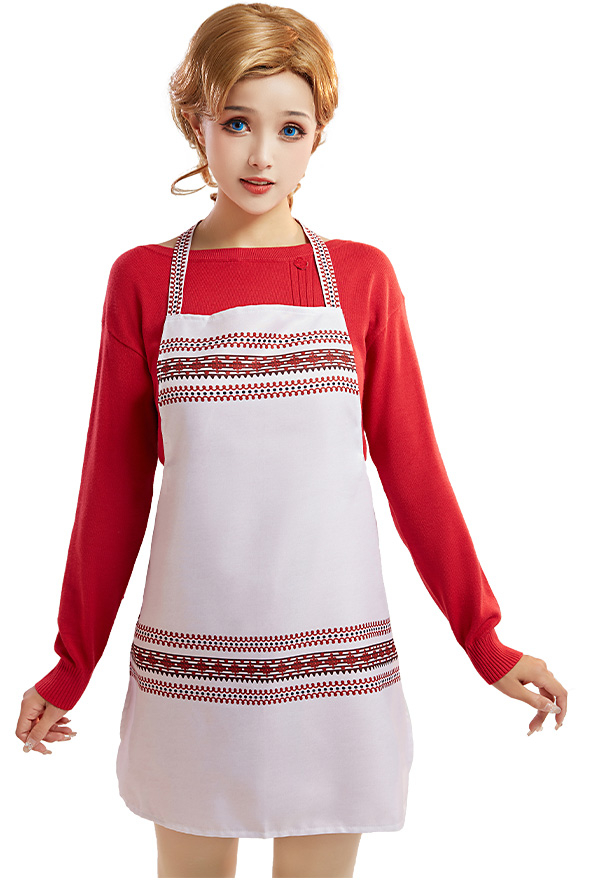 princess polly baby blue dress Clara Oswald Kitchen Chef Lace-up Apron Costume - Doctor Who Apron of Clara  Cosplay